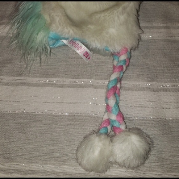 Justice Holo Glitter Pastel Winter Hat - Picture 3 of 6